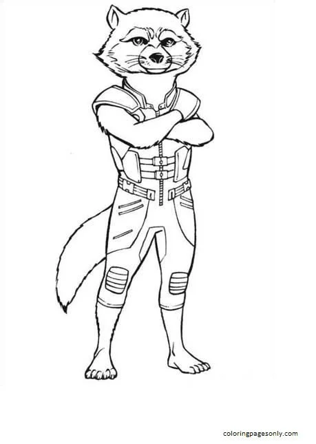 Desenhos de Rocket Para Colorir 15