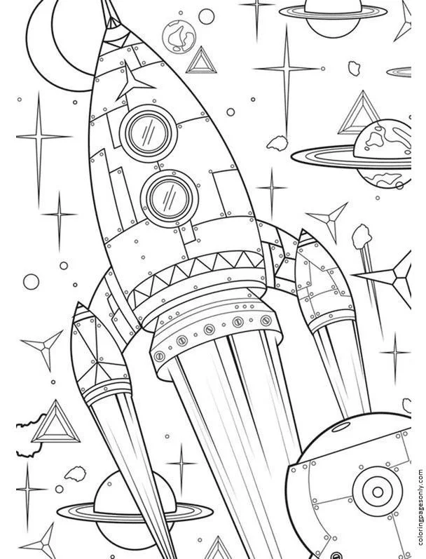 Desenhos de Rocket Para Colorir 17