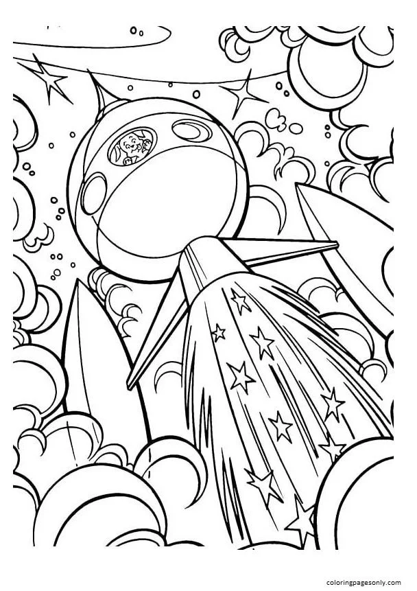Desenhos de Rocket Para Colorir 23