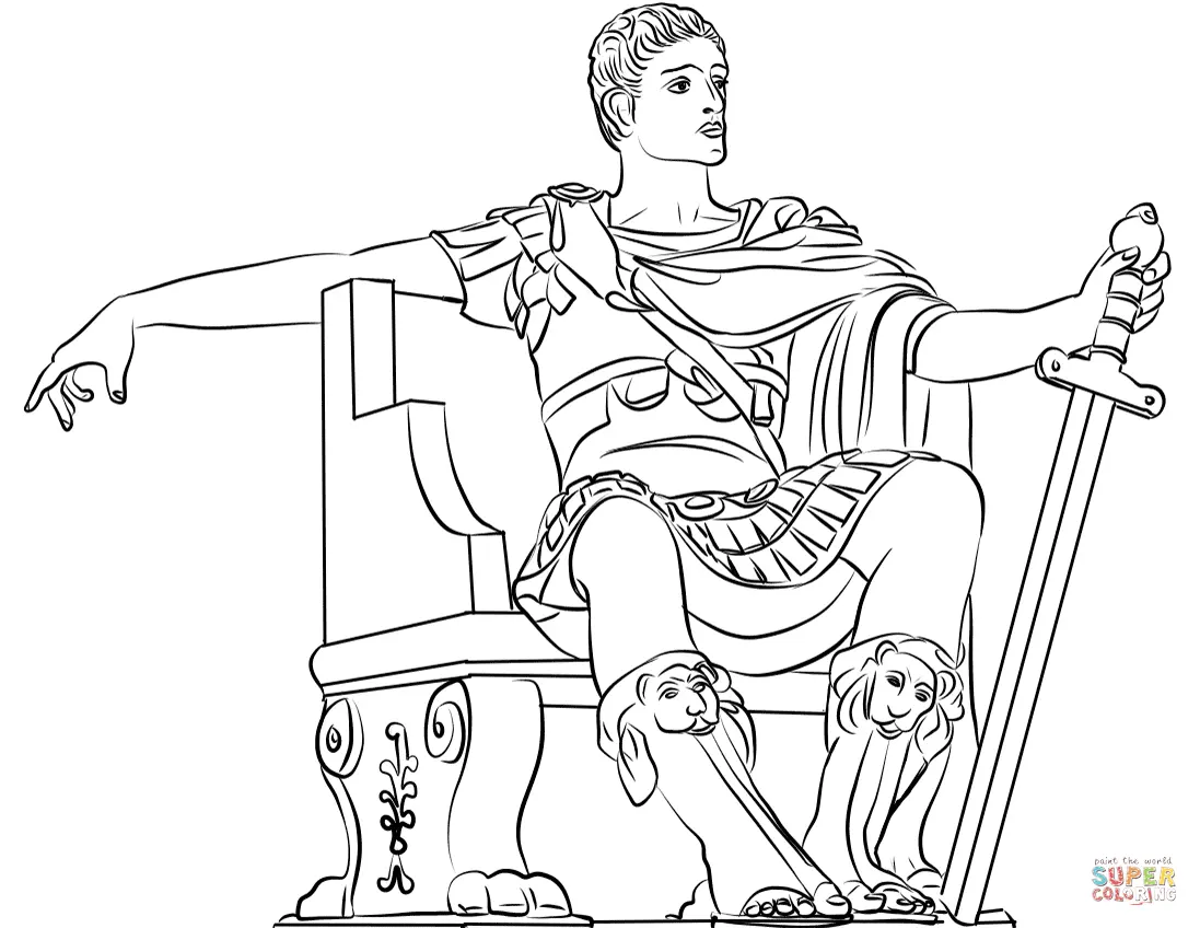 Rome coloring pages 37