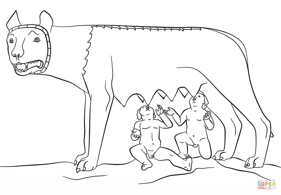 Rome coloring pages 47