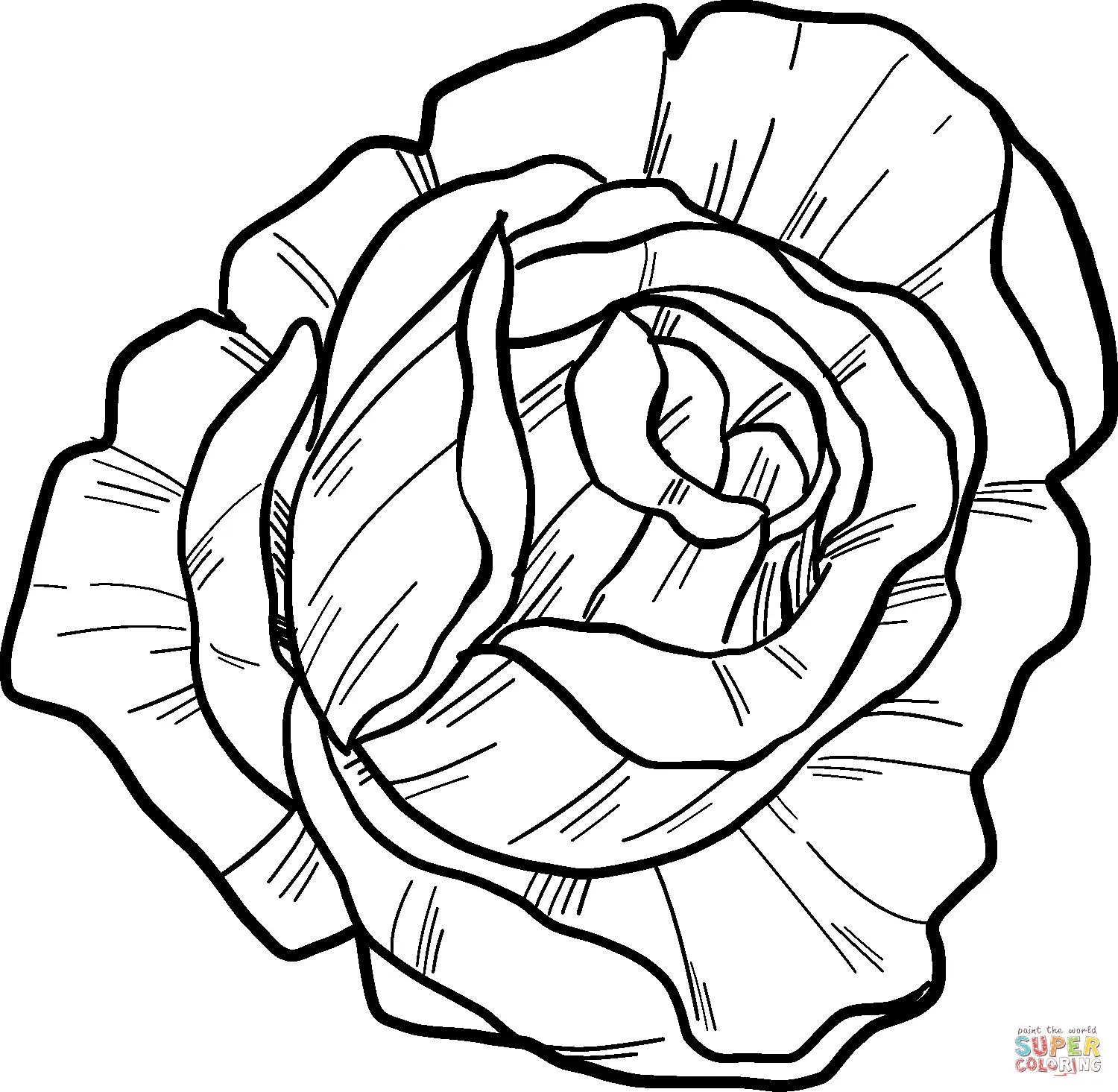 Rosen Ausmalbilder 62