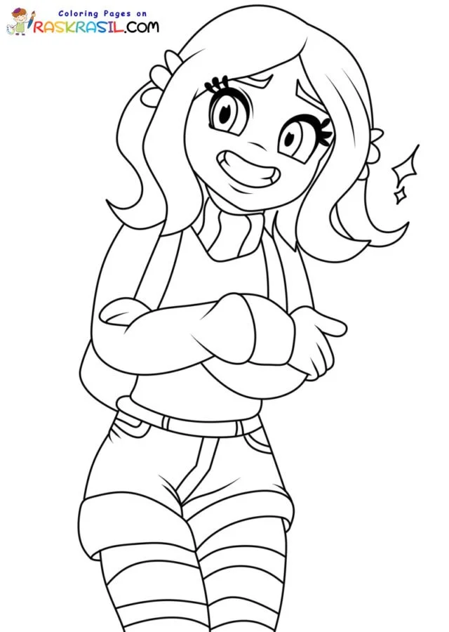 Ruby Gillman Coloring Pages 4