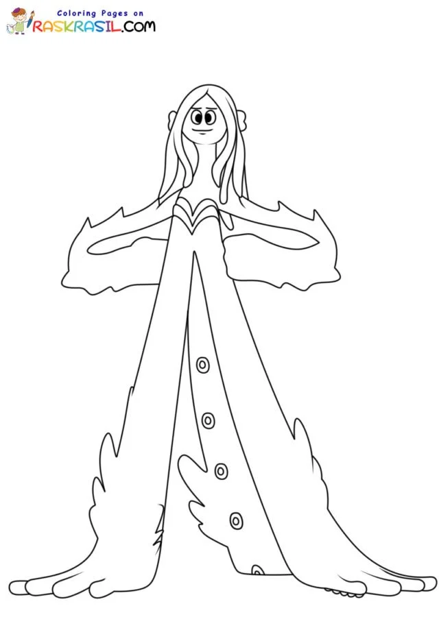 Ruby Gillman Coloring Pages 7