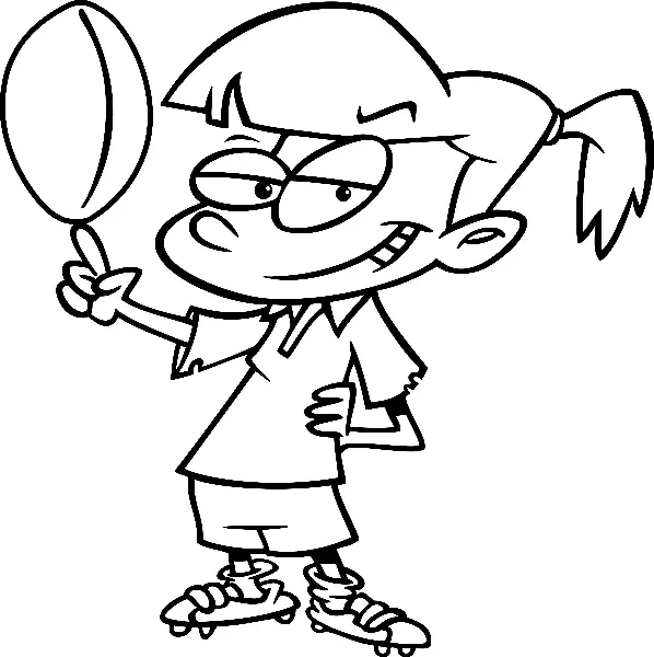 Rugby Para Colorear 27