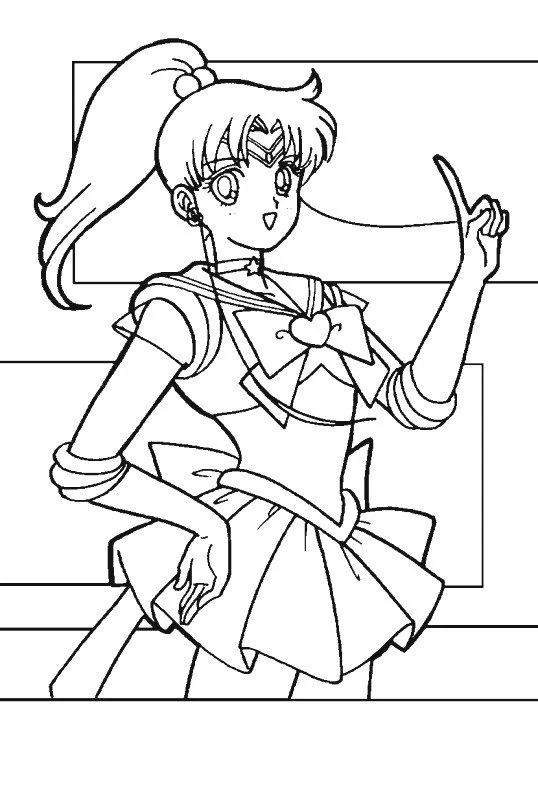 Sailor Moon Coloring Pages 63
