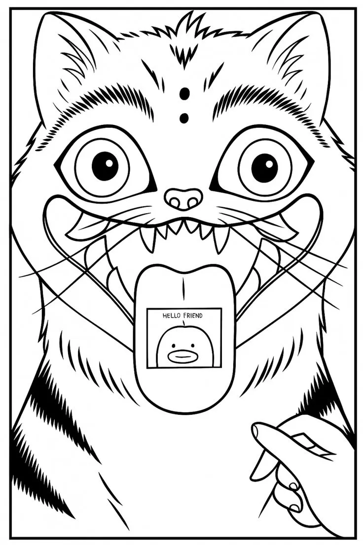 Saja Boys Ausmalbilder 4