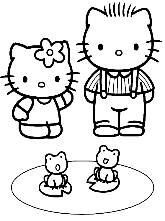 Sanrio Charaktere Ausmalbilder 12
