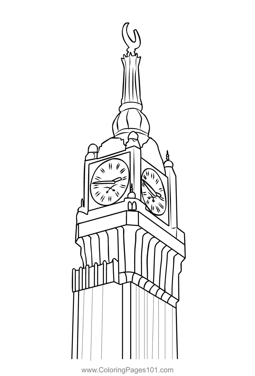 Saudi Arabia Coloring Pages 3