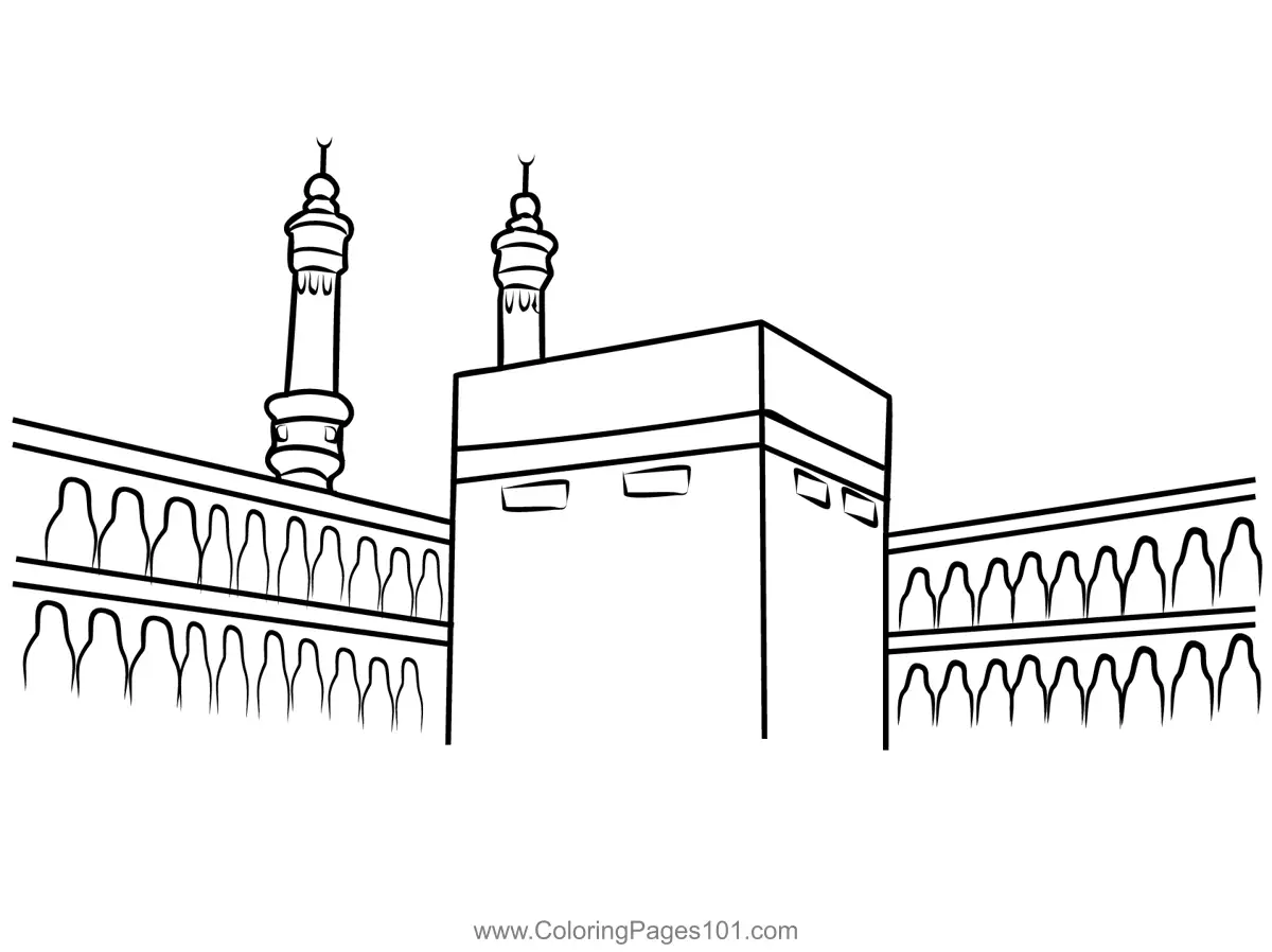 Saudi Arabia Coloring Pages 4