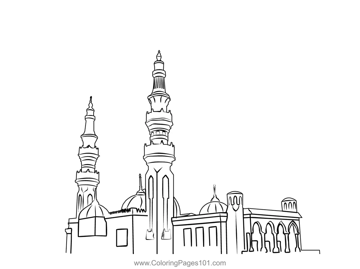Saudi Arabia Coloring Pages 7