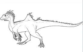 Desenhos de Dinossauros Saurisquios Para Colorir 10