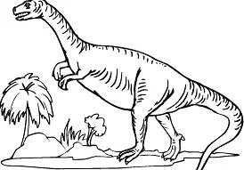 Desenhos de Dinossauros Saurisquios Para Colorir 16