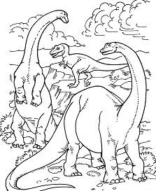 Desenhos de Dinossauros Saurisquios Para Colorir 17