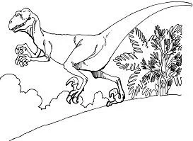 Desenhos de Dinossauros Saurisquios Para Colorir 25