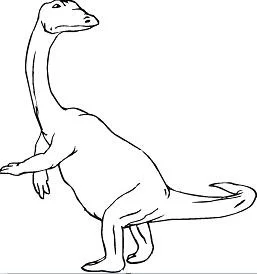 Desenhos de Dinossauros Saurisquios Para Colorir 29