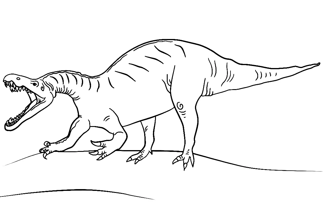 Desenhos de Dinossauros Saurisquios Para Colorir 3