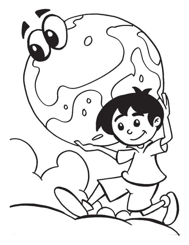 Desenhos de Salve As Paginas Da Terra Para Colorir 44