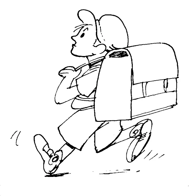 School Boy Coloring Pages 21