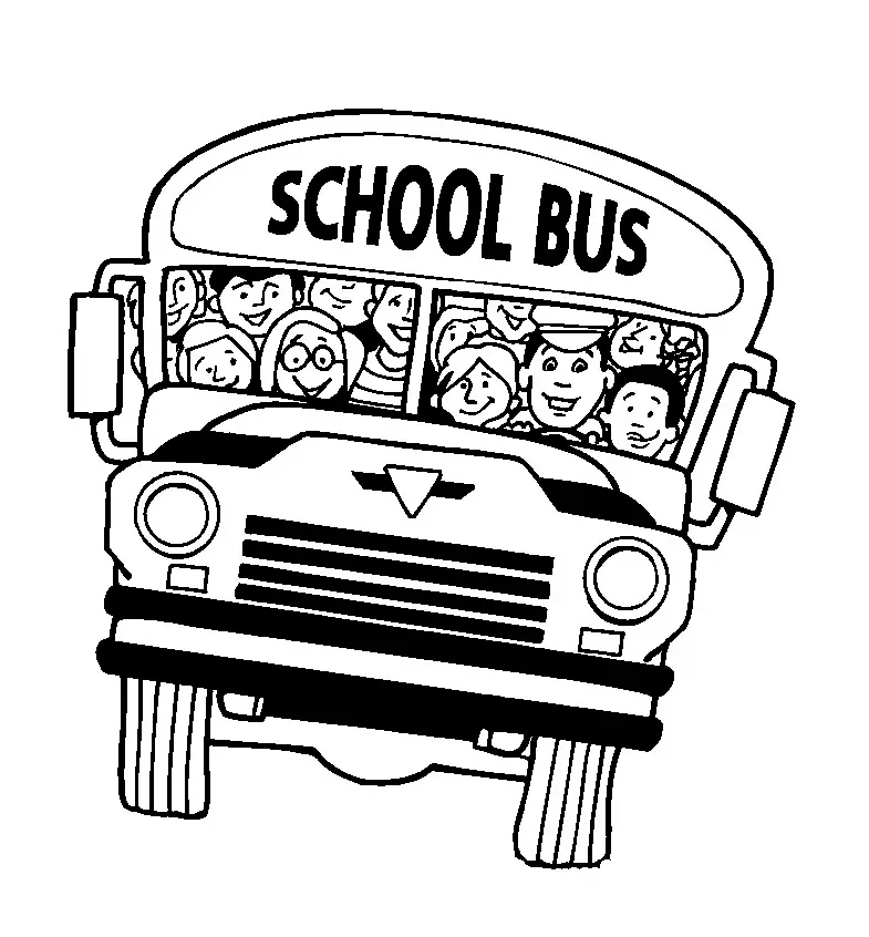 School Bus Coloring Pages 28