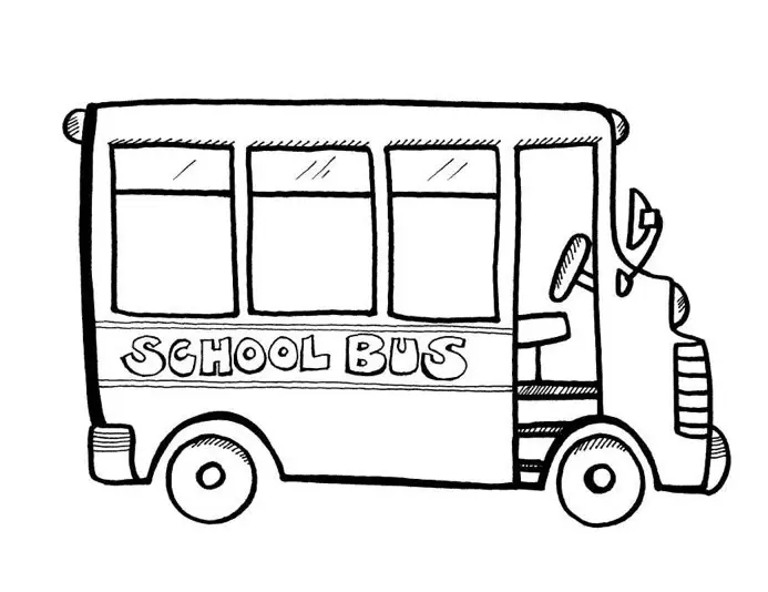 School Bus Coloring Pages 35