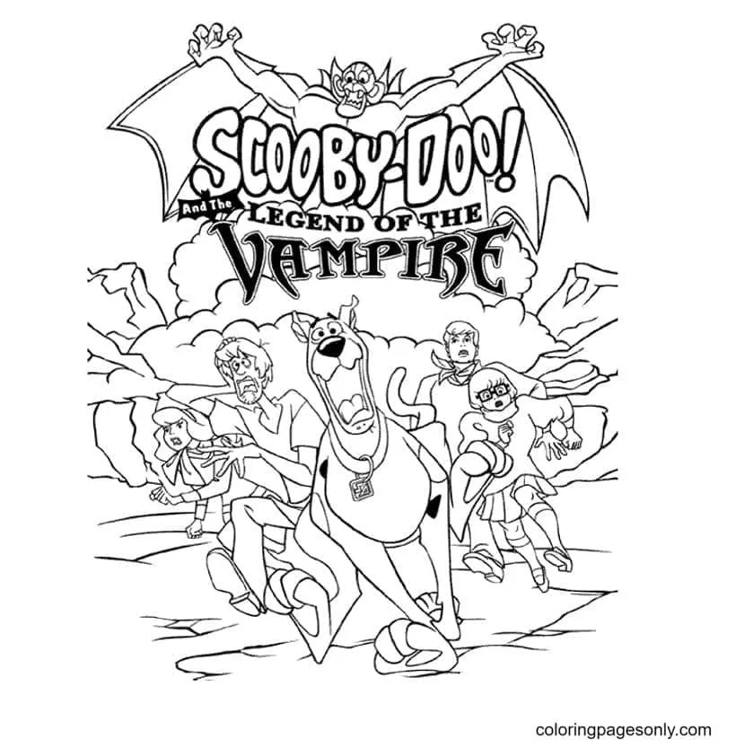 Scooby Doo Coloring Pages 13