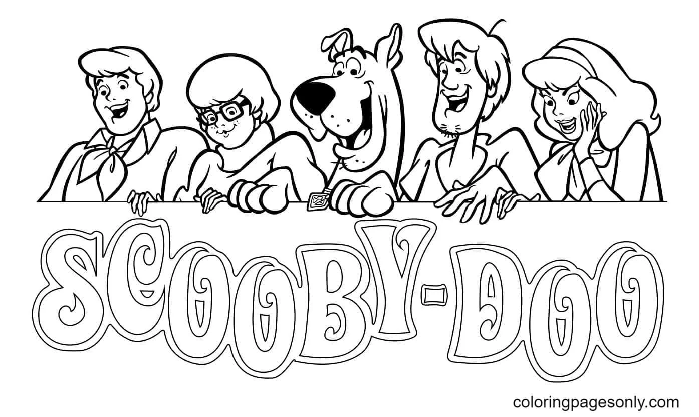 Scooby Doo Coloring Pages 3
