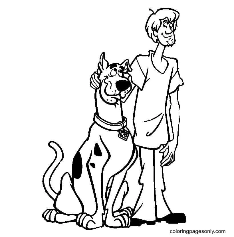 Scooby Doo Coloring Pages 31
