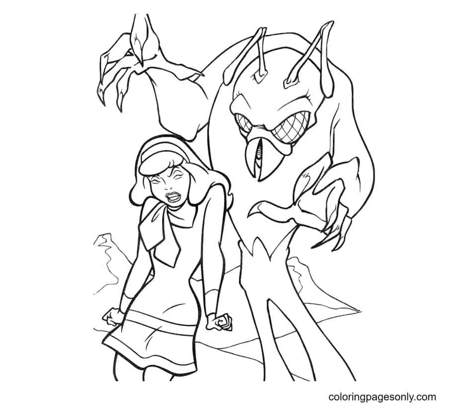 Scooby Doo Coloring Pages 45