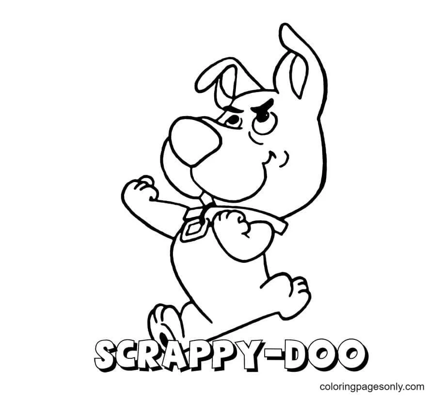 Scooby Doo Coloring Pages 7