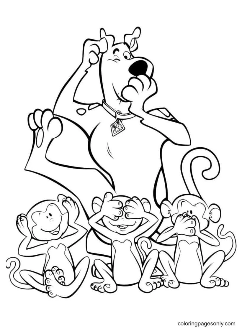 Scooby Doo Coloring Pages 88