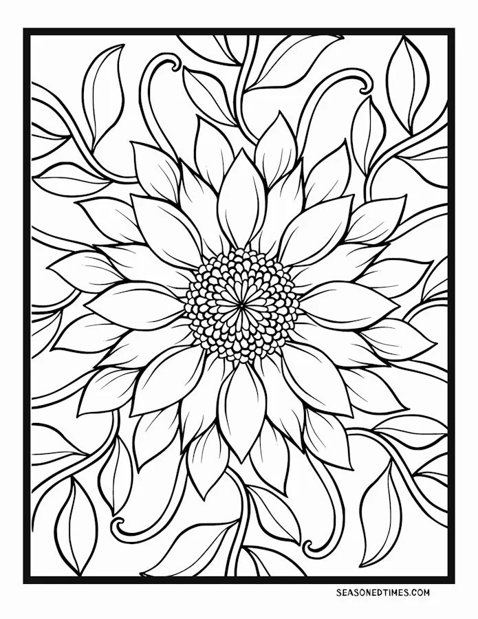 Seniors Coloring Pages 13