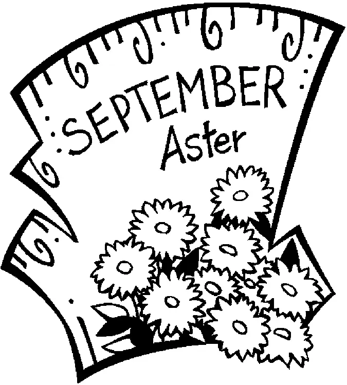 September Coloring Pages 37
