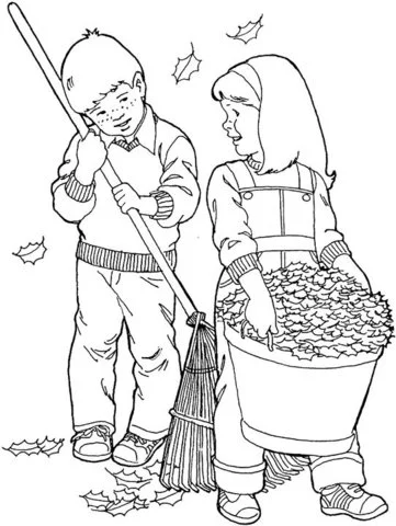 September Coloring Pages 6