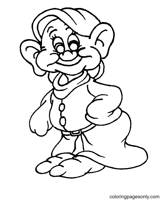 Seven Dwarfs Coloring Pages 58