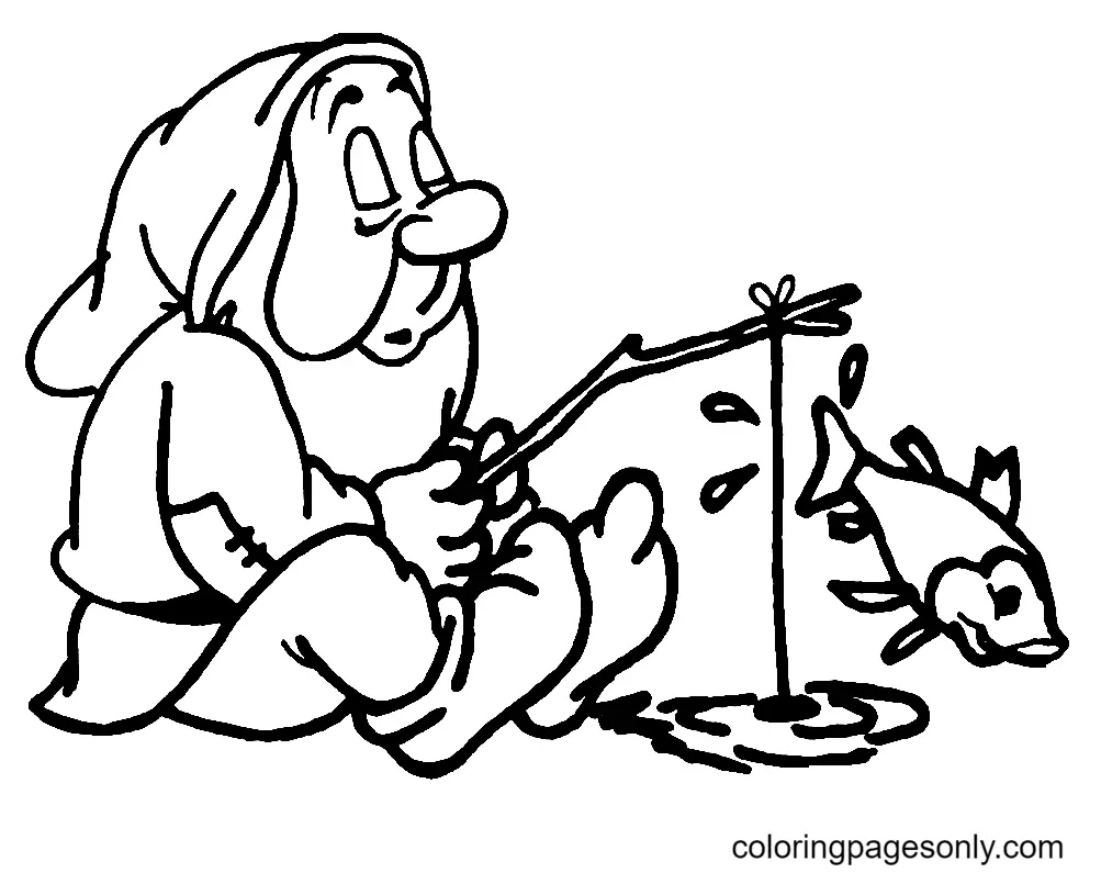 Seven Dwarfs Coloring Pages 68
