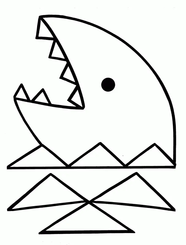Shark Coloring Pages 102