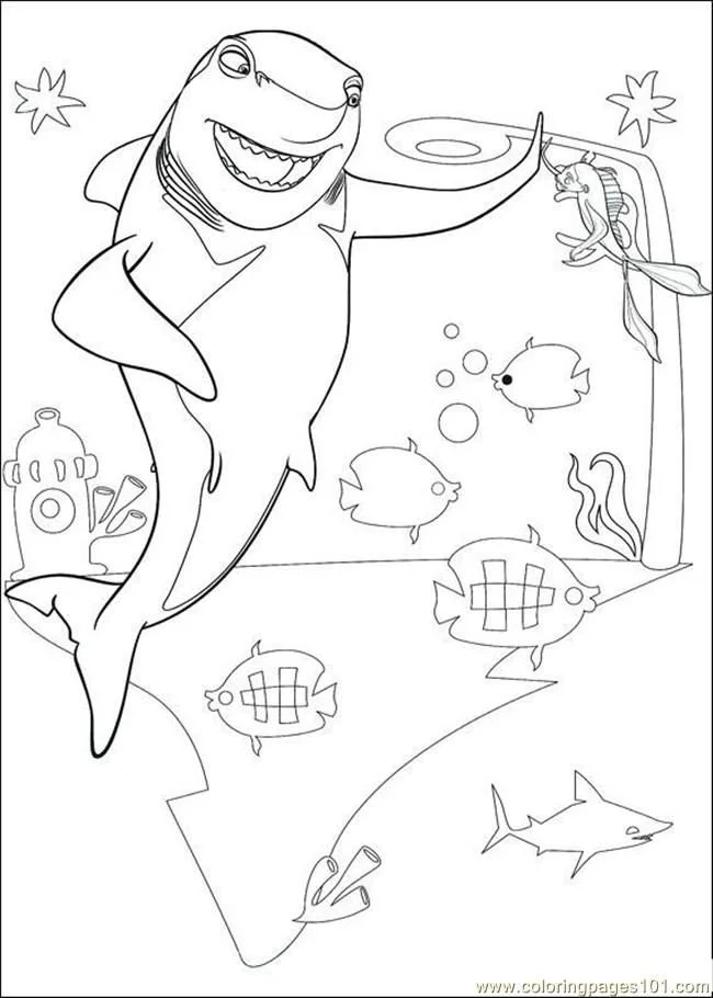 Shark Coloring Pages 33