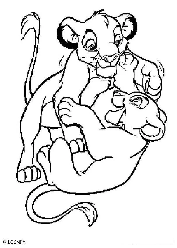 Simba Coloring Pages 22