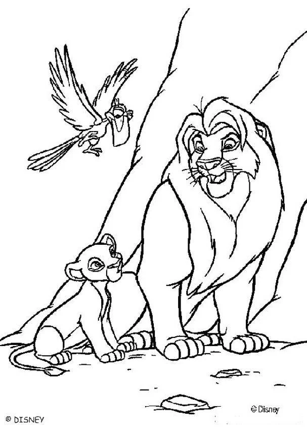Simba Coloring Pages 29