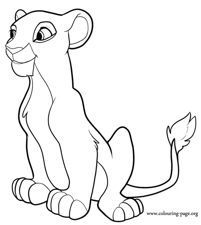 Simba Coloring Pages 34
