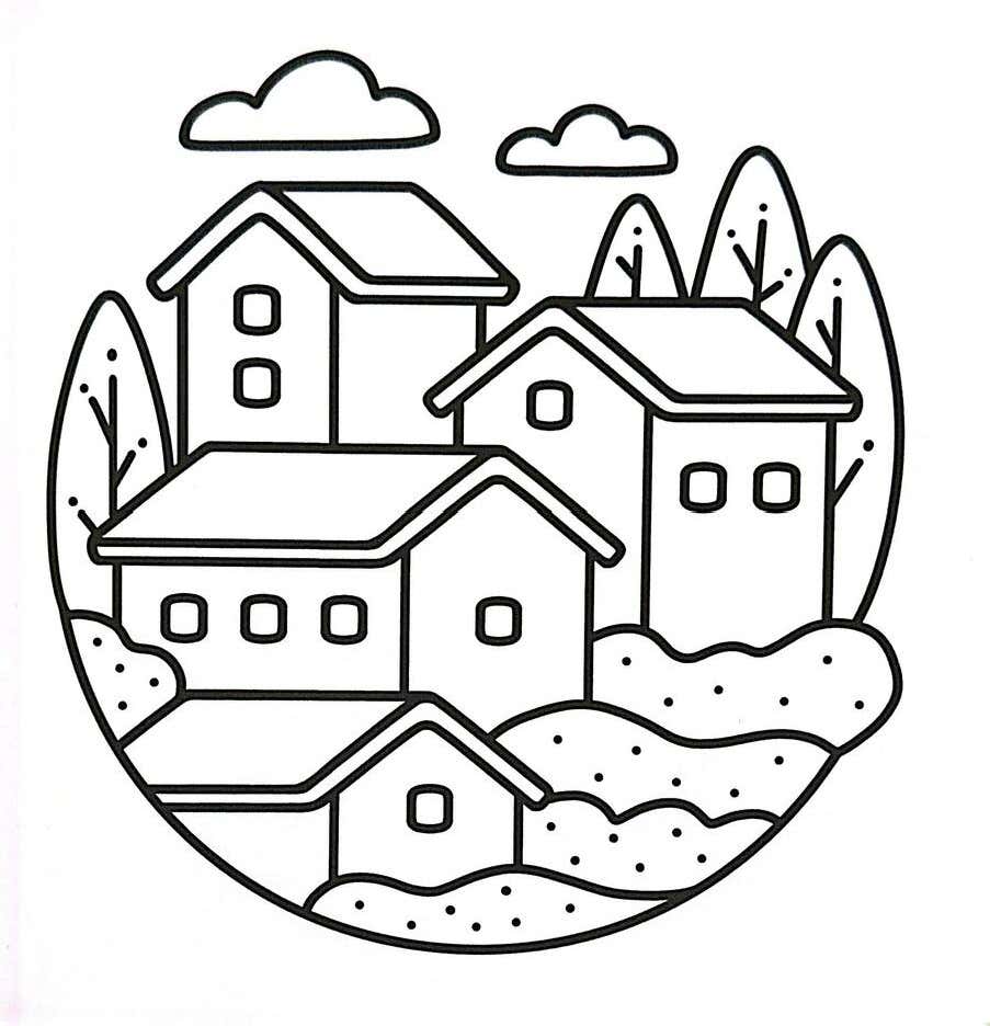 Arte Simples para Colorir 10