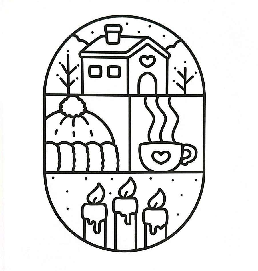 Arte Simples para Colorir 16