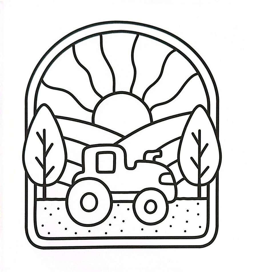 Arte Simples para Colorir 18