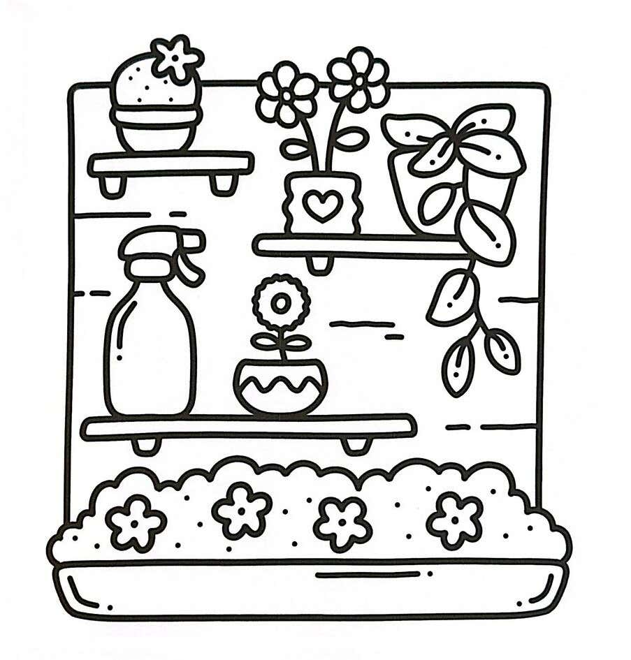 Arte Simples para Colorir 23