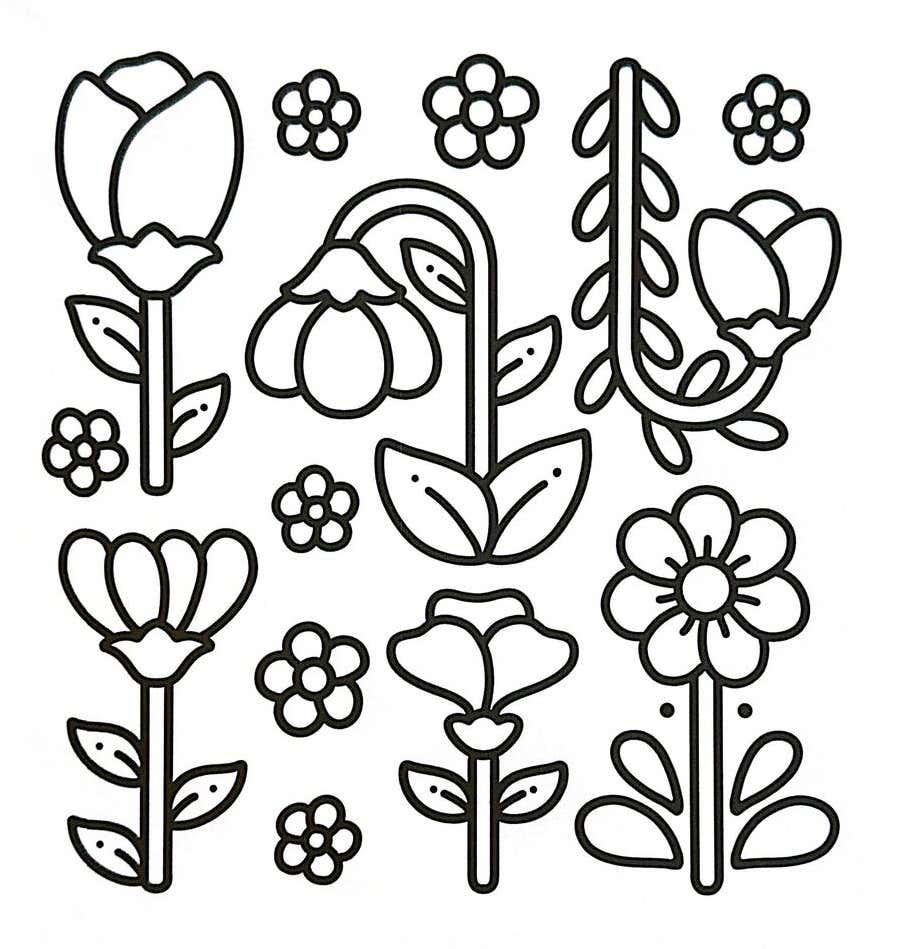 Arte Simples para Colorir 25