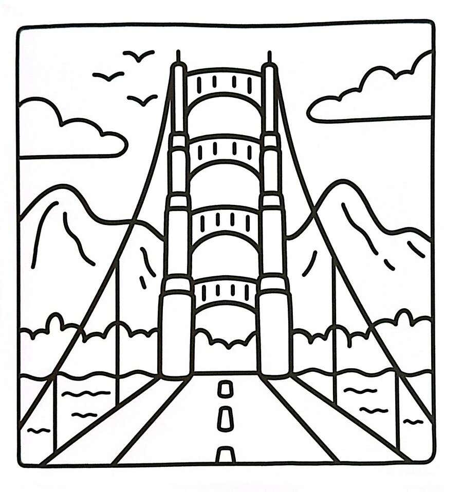 Arte Simples para Colorir 30