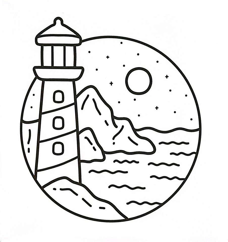 Arte Simples para Colorir 34