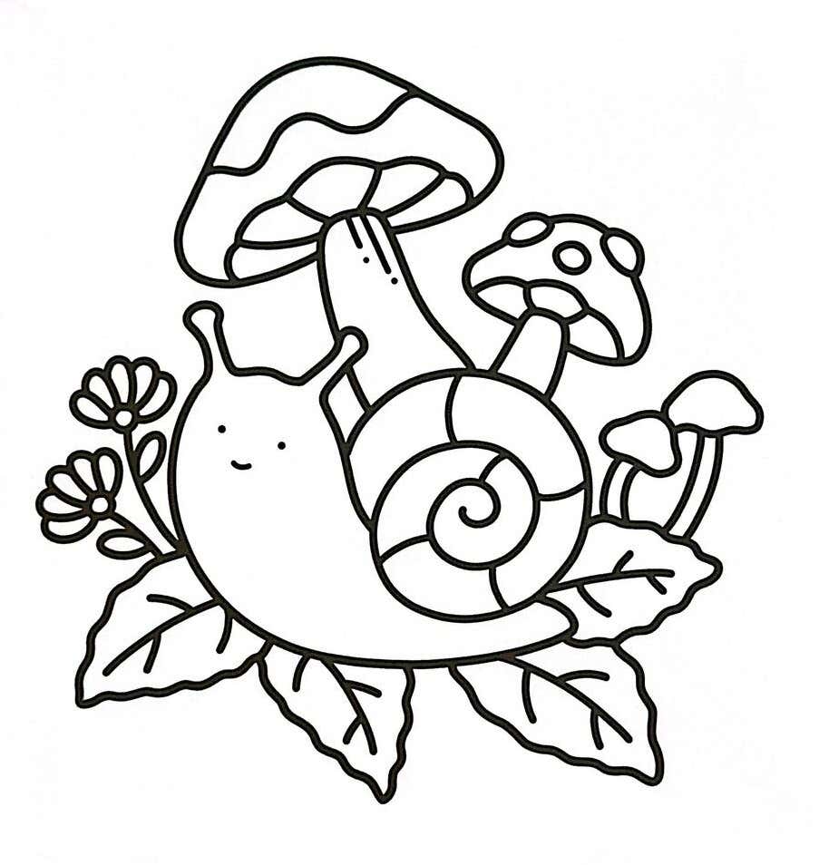 Arte Simples para Colorir 36