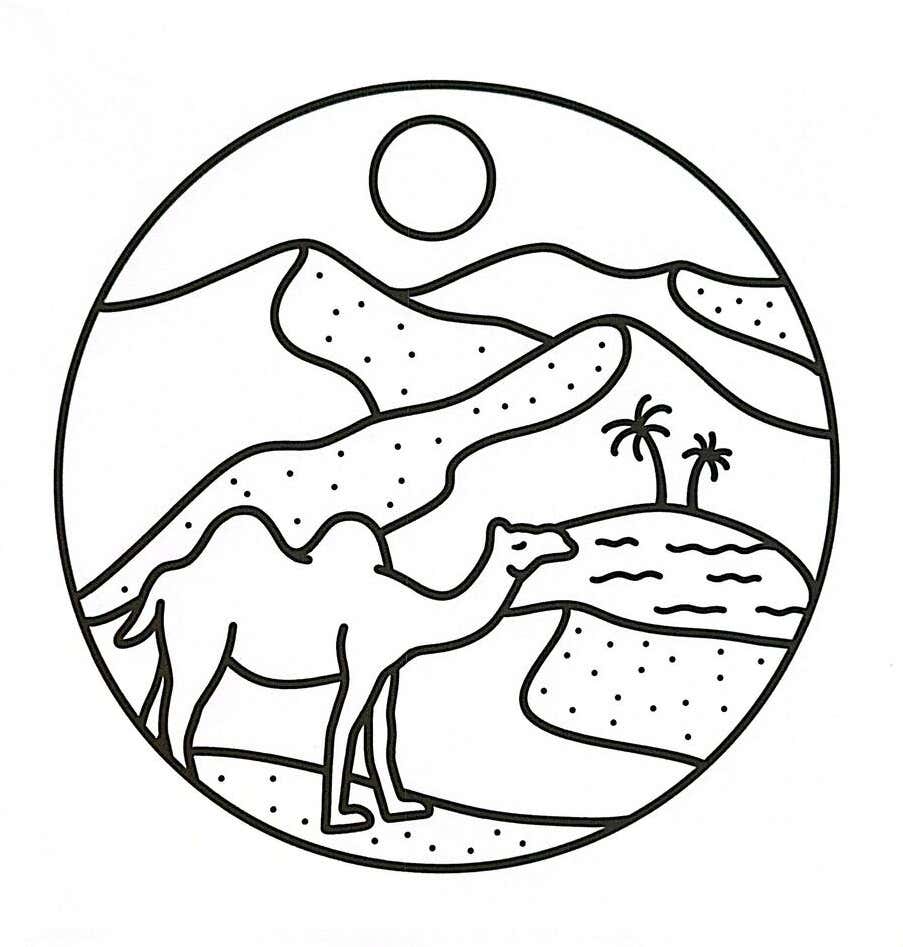 Arte Simples para Colorir 45